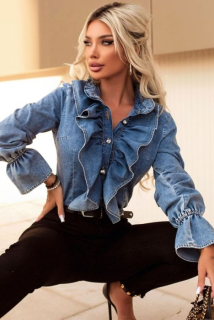 Riflová košeľa GRACEFUL JEANS 